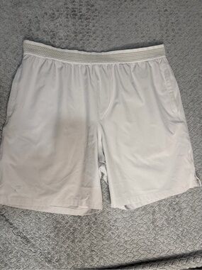 Fabletics Men's light grey  Athletic Shorts
